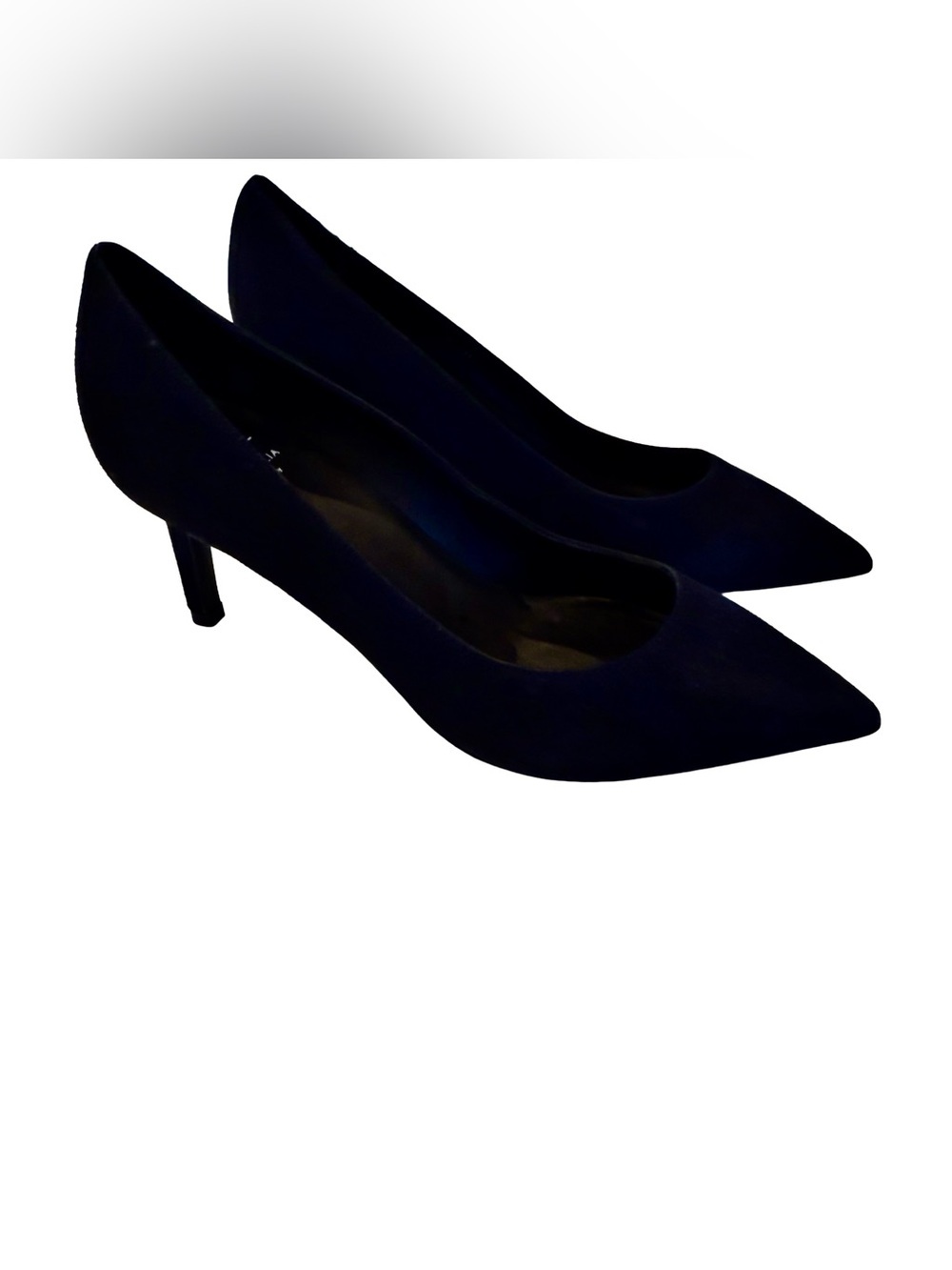 Aquatalia Women’s Black Suede Heels / Pumps Pointed Toe Weatherproof Sz 6 NEW